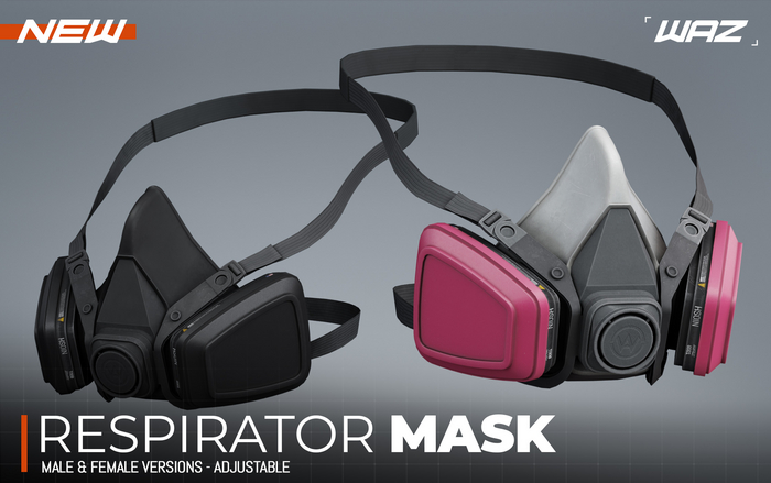 WAZ - Respirator Mask (Fatpack)