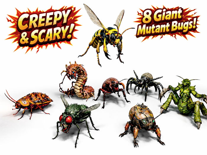 Giant Mutant Bugs!