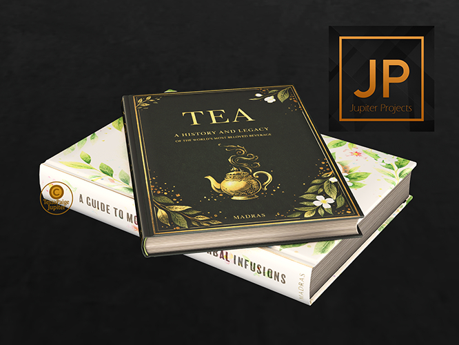 11 Tea Book Stack