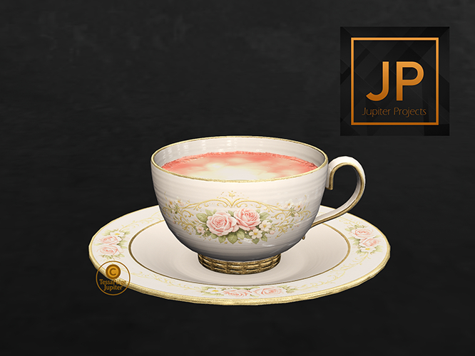05 Rose Porcelain Teacup
