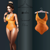 Add me - Reborn - Flore Swimsuit Orange