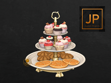 01 Crown Tier Dessert Stand RARE