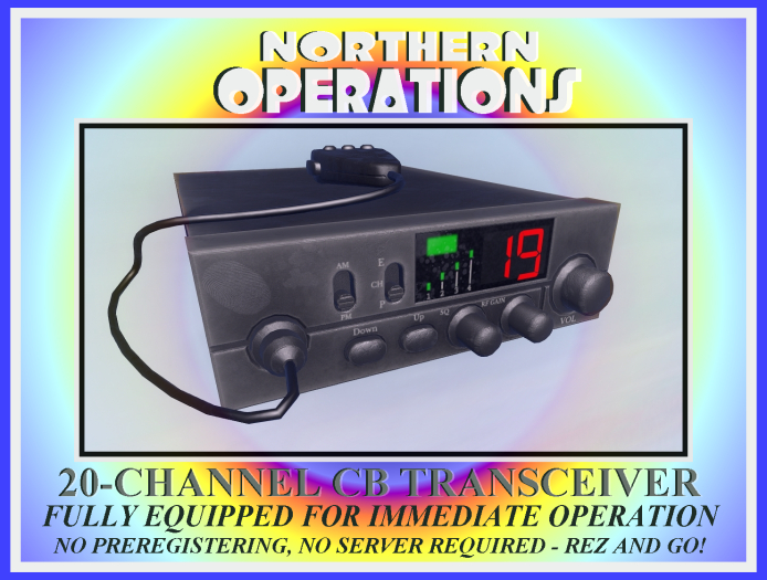 [N-O] CB Radio Grid-Wide with Display