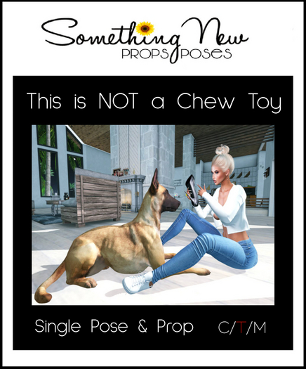 **SN~ This is NOT a Chew Toy