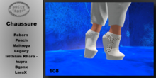 ** DC ** N108 - CHAUSSURE Blanc_"UNPACKER"