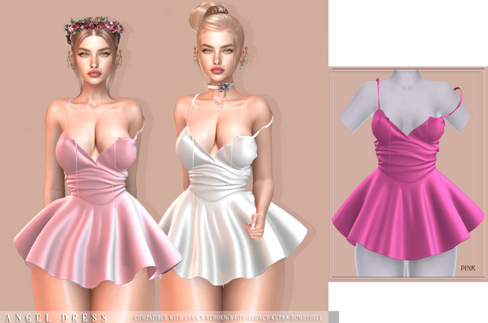 -LAL-Angel  Dress [PINK]