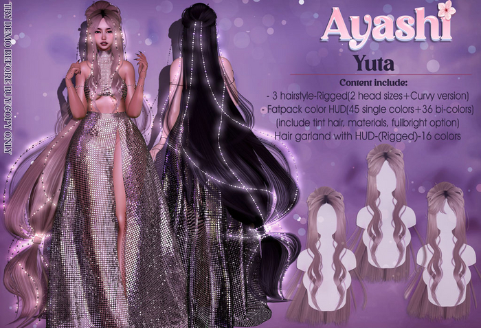 [^.^Ayashi^.^] Yuta hair-Full Pack