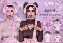 [^.^Ayashi^.^] Roze hair-Full Pack