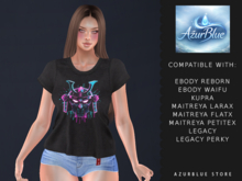 {AB} Cyber Samurai - Shirt (F)