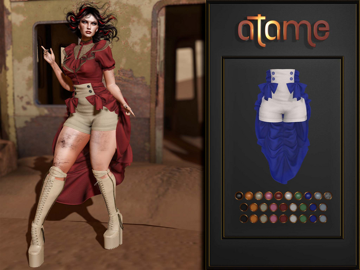 AtaMe - Heliodora Shorts Hulixa