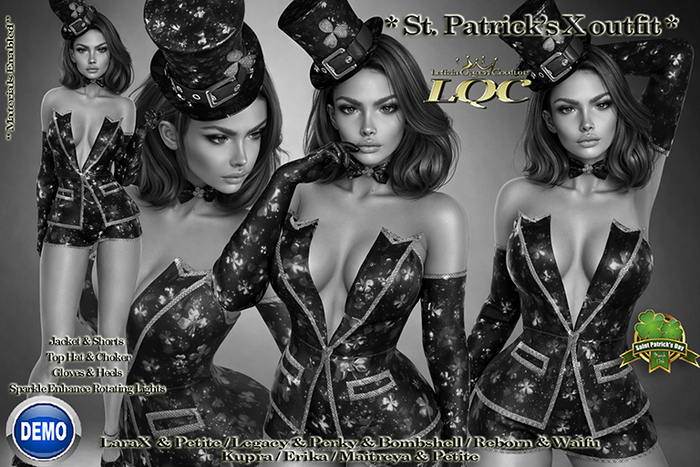 DEMO ♕ *LQC* Sexy St Patrick's X Outfit ♕ 