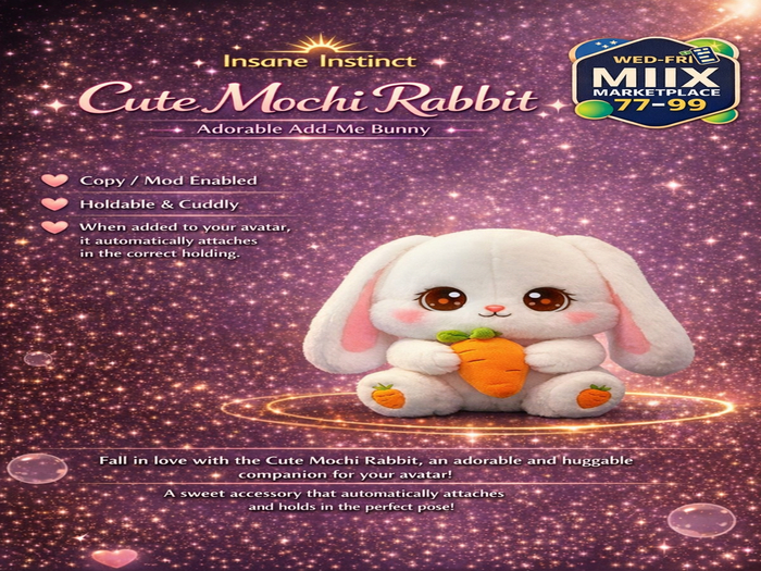 Insane Cute Mochi Rabbit 