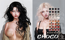 [monso] Choco Hair /Black & Red