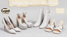 - Legna - Anaju Shoes Collection (White Pack)