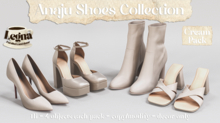 - Legna - Anaju Shoes Collection (Cream Pack)
