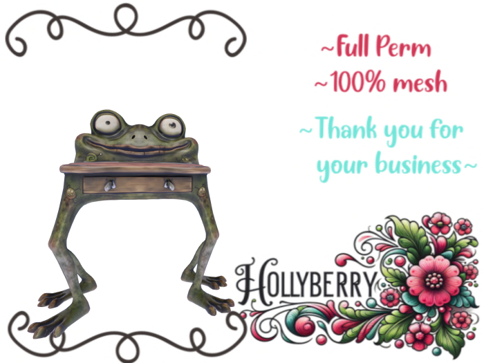 HB: Frog Desk B FuLL PERM