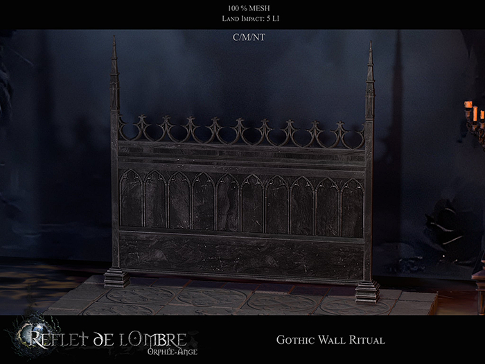 Reflet De L'Ombre *  Gothic Wall Ritual BOX