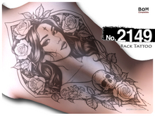 (Back Tattoo) No.2149