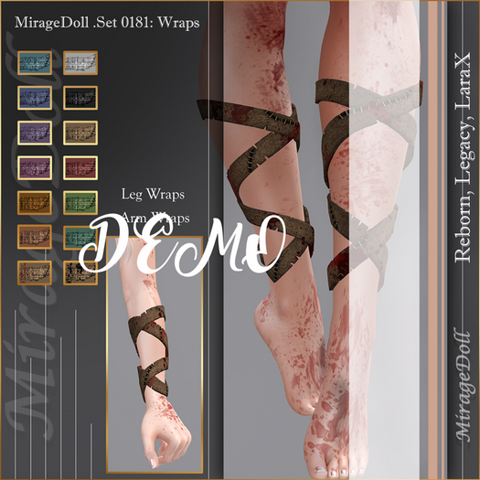 DEMO MirageDoll .Set 0181: Wraps