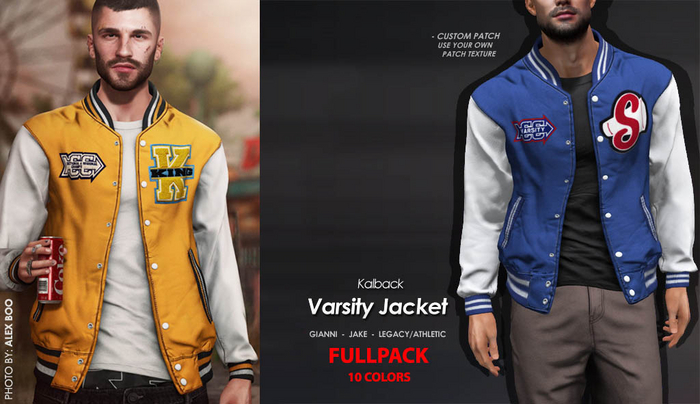 <Kalback> Varsity Jacket FULLPACK
