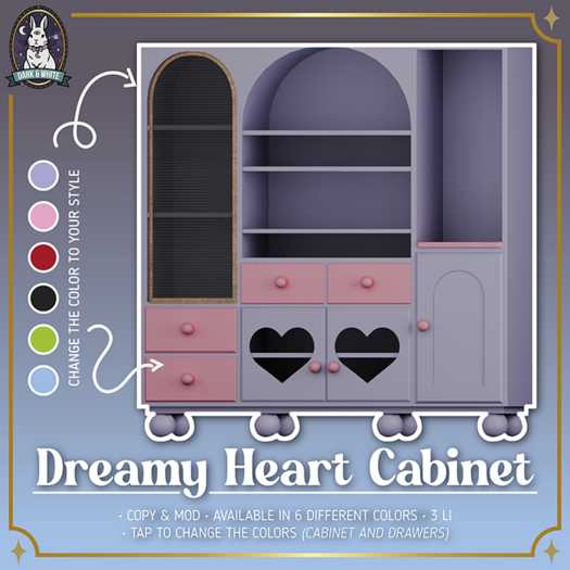 Dreamy Heart Cabinet