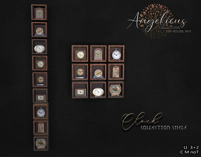 .AngelicUs. Clock collection