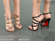 -KC- FERGIE HEELS / 35 COLORS FATPACK