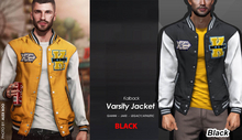 <Kalback> Varsity Jacket Black