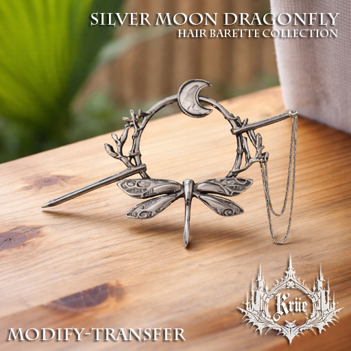 Round DragonFly Pin