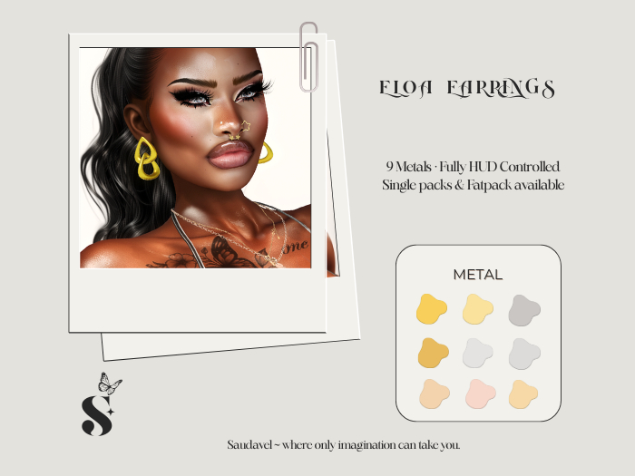 Saudavel. Eloa Earrings Fatpack