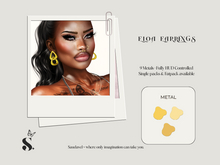 Saudavel. Eloa Earrings Gold Pack