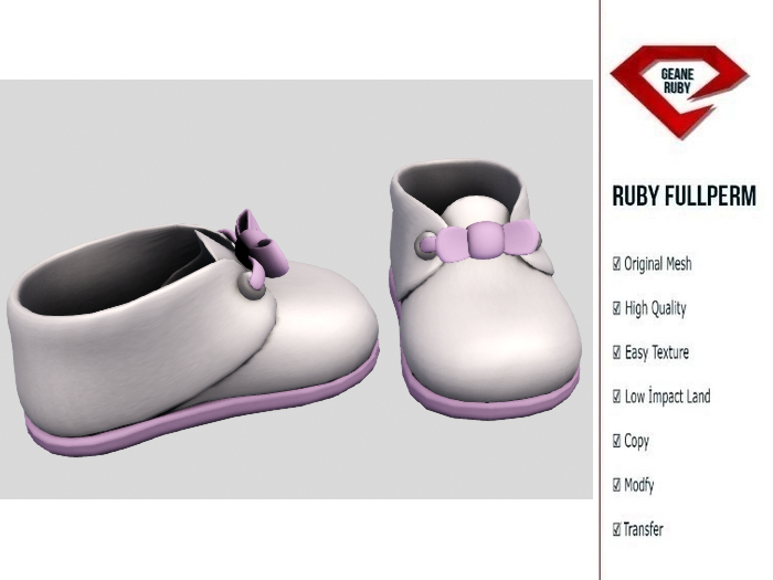 372 [Ruby Full Perm]Yan Boots
