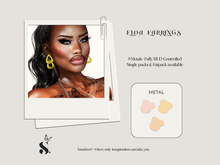 Saudavel. Eloa Earrings Rose Gold Pack