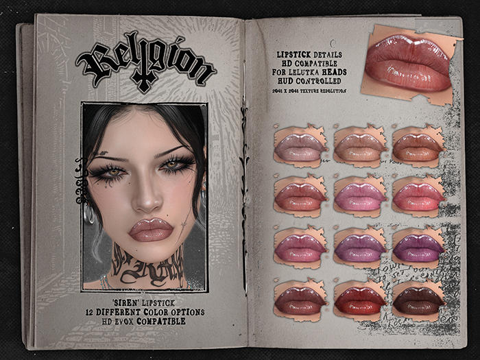 RELIGION - SIREN LIPSTICK