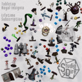 Studio Dire - Tabletop - Royal Insignia (Includes ALL Tabletop Items*)
