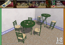 ANDALUSIAN FURNITURE GUITARRA VERDE