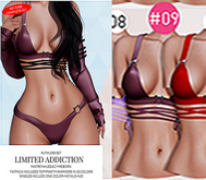 9  Limited Addiction - Ruthless Top Plum RARE