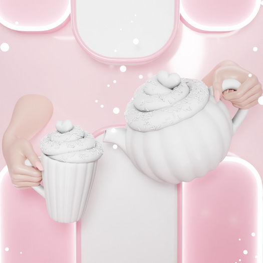Palette - Mila Tea Set [White]