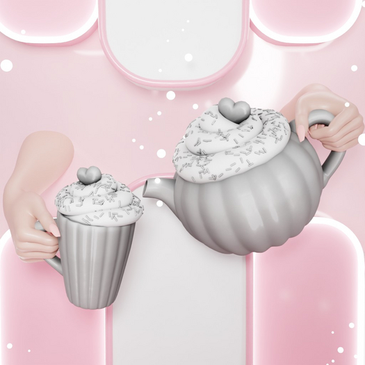 Palette - Mila Tea Set [Grey]