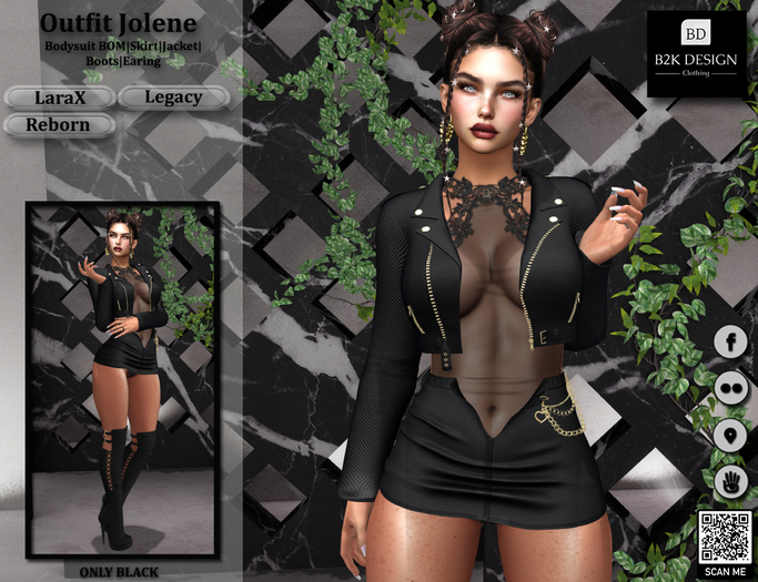 ..::B2K Design::..Outfit Jolene - LaraX - Legacy - Reborn