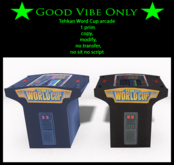 Box GVO Tehkan Word Cup arcade (normal and pbr) 1prim