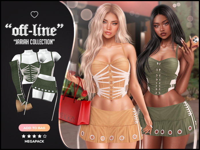 "Off-Line" x "Jariah" Collection / Megapack