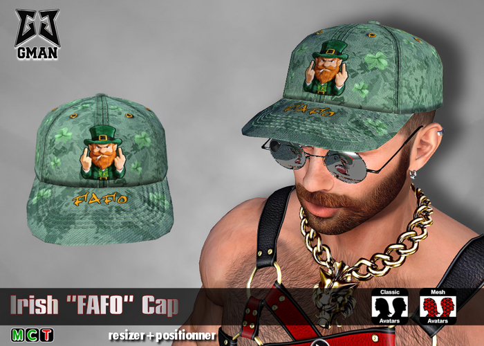 [GMan] HA - Irish FAFO Cap