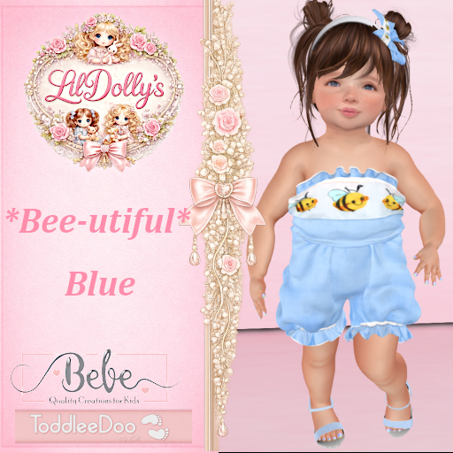 *LilDolly's* Beeutiful Blue TDB/BBT BOXED