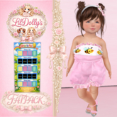*LilDolly's* Bee-utiful Romper FATPACK TDB/BBT BOXED