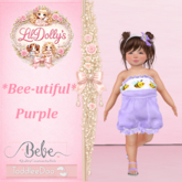 *LilDolly's* Bee-utiful Purple TDB/BBT BOXED