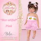*LilDolly's* Bee-utiful Pink TDB/BBT BOXED