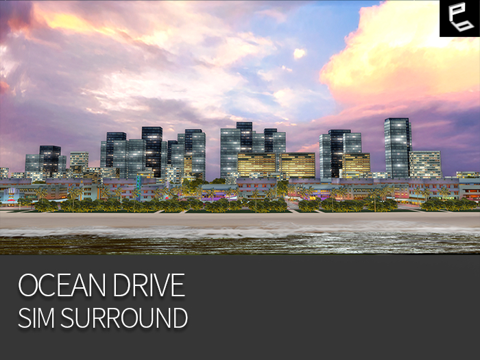 OCEANDRIVE - sim surround pack