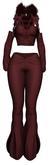 Vulnus Lacerna Set Borgogna