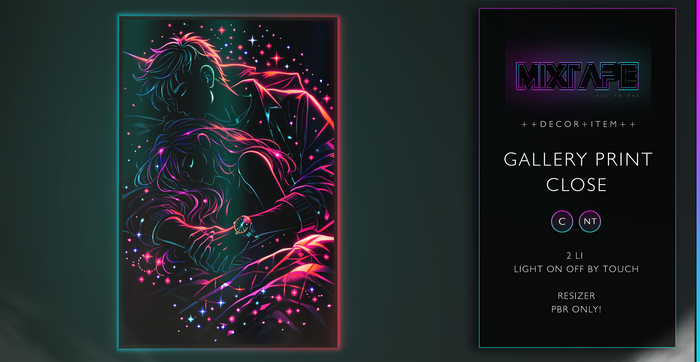 MIXTAPE Decor - gallery print - close 